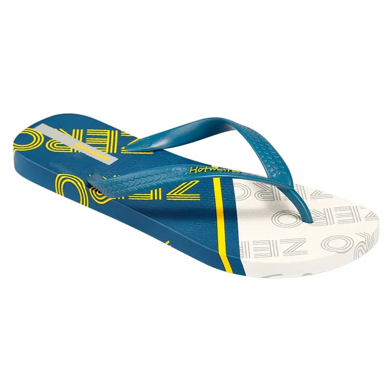 HOTMARZZ Flip Flops Men's Gray/Dark Blue 9