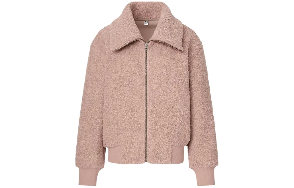 UNIQLO Qadın Pencəyi Pastel Çəhrayı