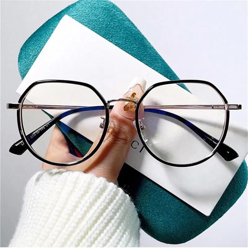 Lidian Retro Eynək Çərçivəsi Unisex 4