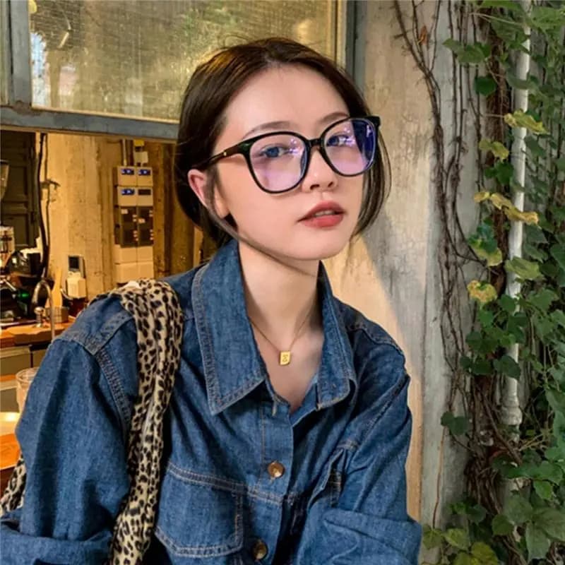 Lidian Böyük Çərçivəli Eynək Unisex 6