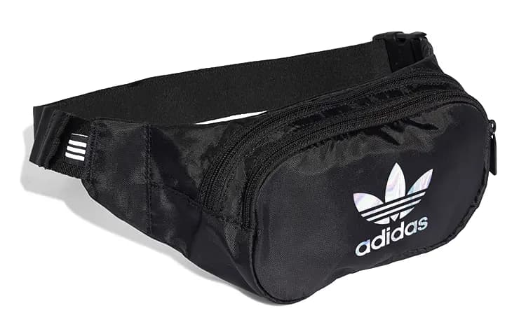 Adidas Originals Polyester Oxford Fanny Pack Regular Unisex Black 2