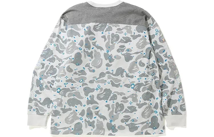 A BATHING APE Relaxed Space Camo Lt Tee 4