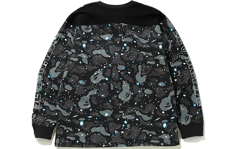 A BATHING APE Relaxed Space Camo Lt Tee 2