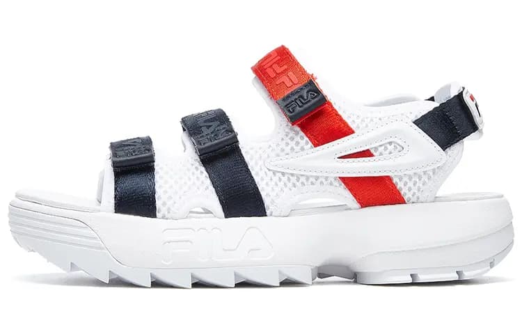 FILA Disruptor Ii Qadın Sandalı Ağ/Qara/Qırmızı