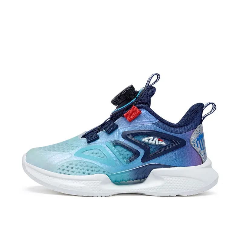 Youth BIG WASP Convenient Gradient Slip-Resistant Anti-Kick Shock-Absorbing Wear-Resistant Breathable Sweat-Absorbing Support Balance Lightweight Height-Return Low-Top Kids' Running Shoes Single Mesh