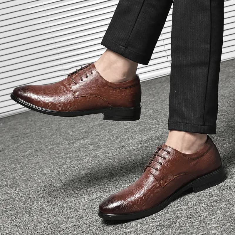 British Knights Dress Shoes Men's Brown 12
