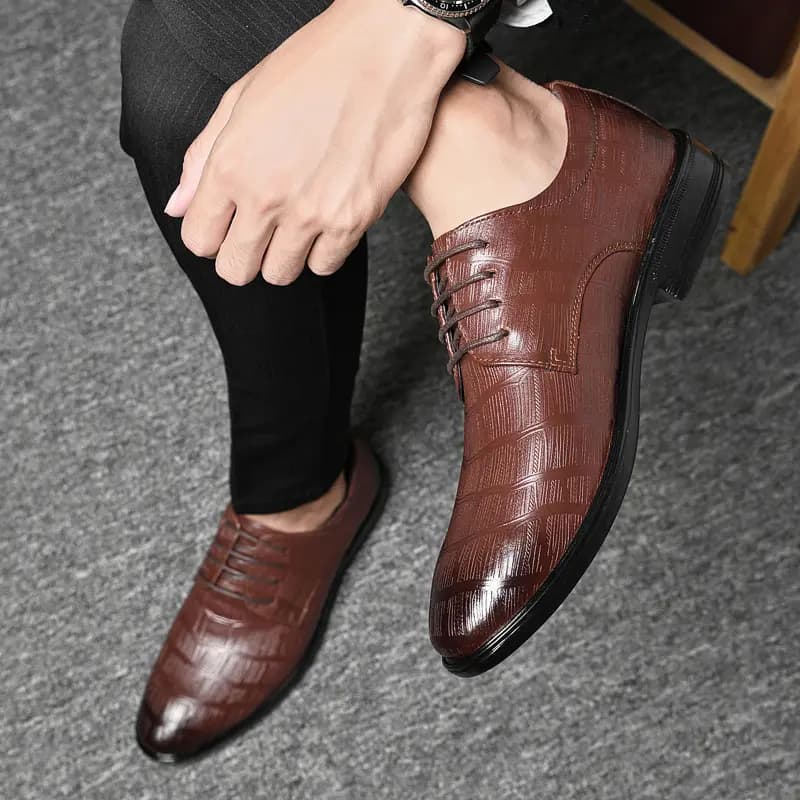 British Knights Dress Shoes Men's Brown 8
