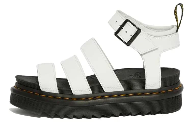 Dr.Martens Blaire Leather Strap Sandals White Women's