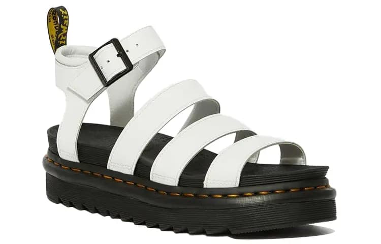 Dr.Martens Blaire Leather Strap Sandals White Women's 2