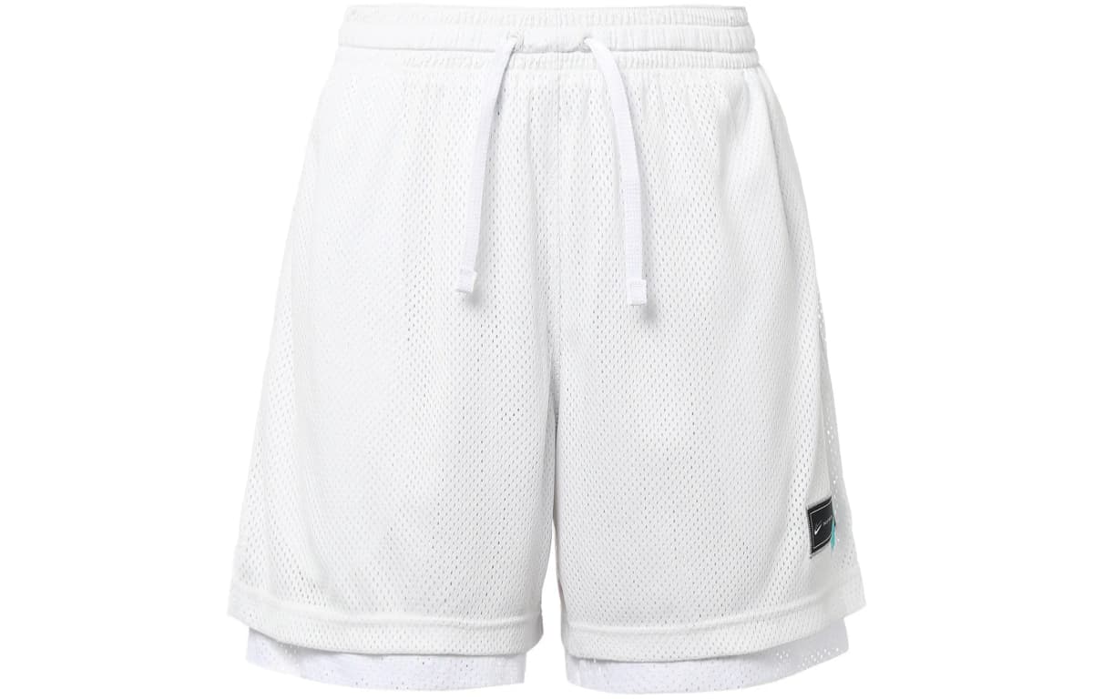Nike Basketbol Şortu Kişi Gümüşü/Ağ