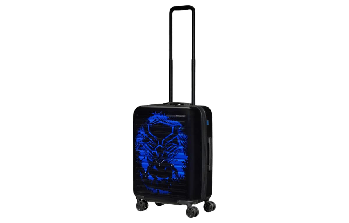 SAMSONITE x DISNEY STACKD Marvel Black Panther PC Valiz 20" Uşaq Qara 4
