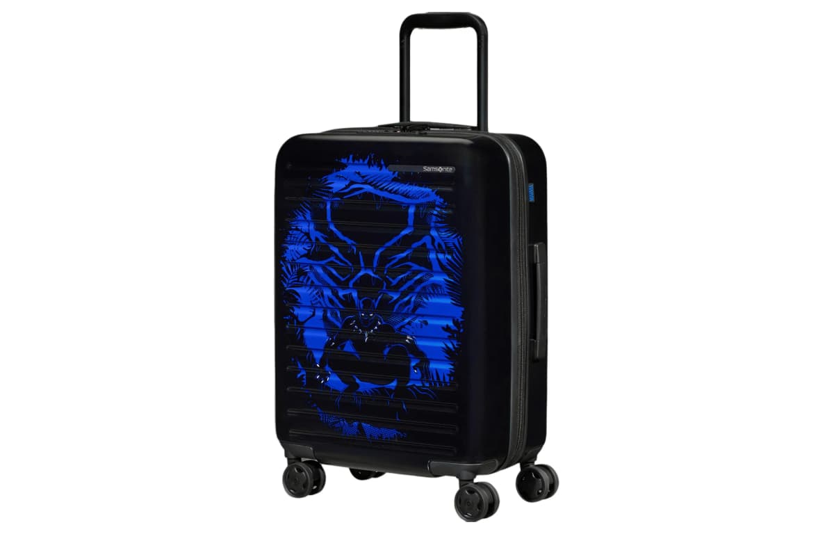 SAMSONITE x DISNEY STACKD Marvel Black Panther PC Valiz 20" Uşaq Qara 3
