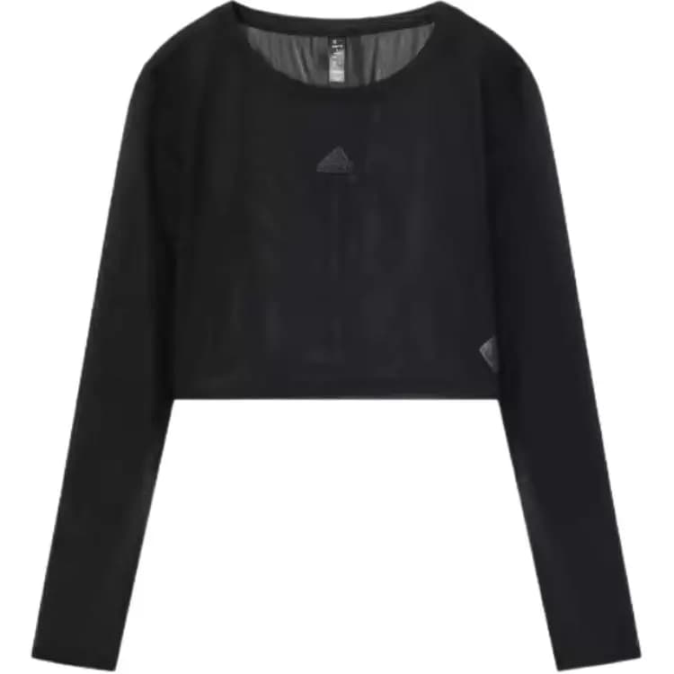Adidas SS24 Qadın Regular T-Shirt Qara