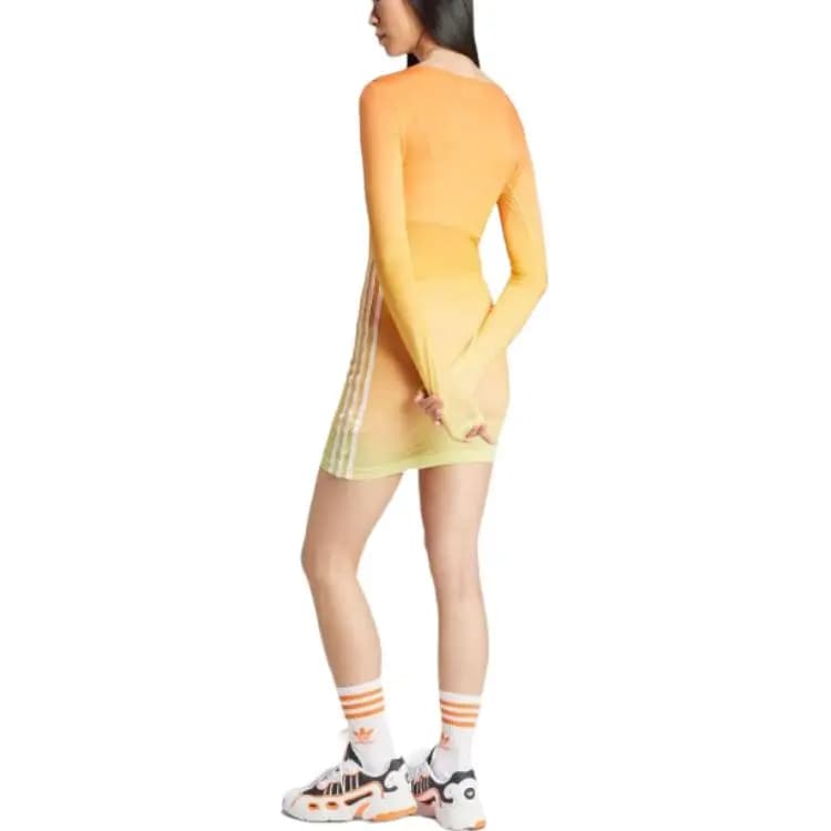 Adidas Originals Qadın Donu Narıncı 3