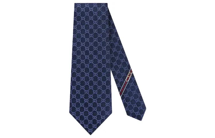 GUCCI GG-pattern Silk Tie 2