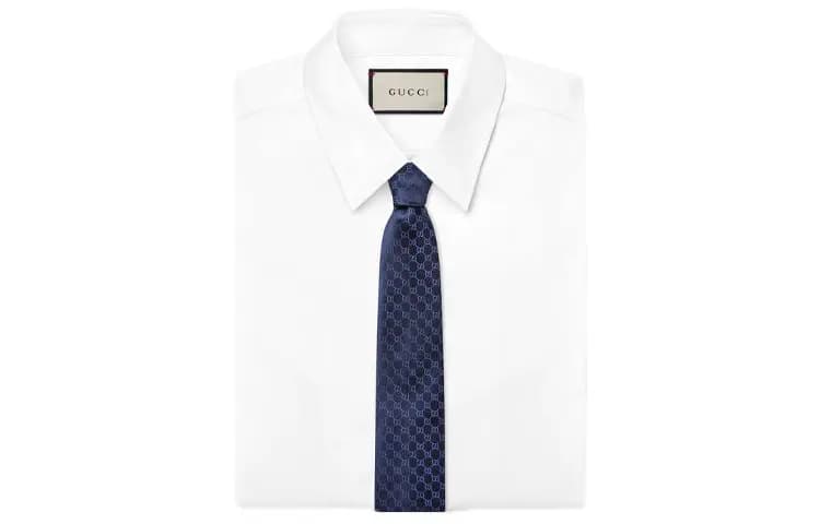GUCCI GG-pattern Silk Tie 3