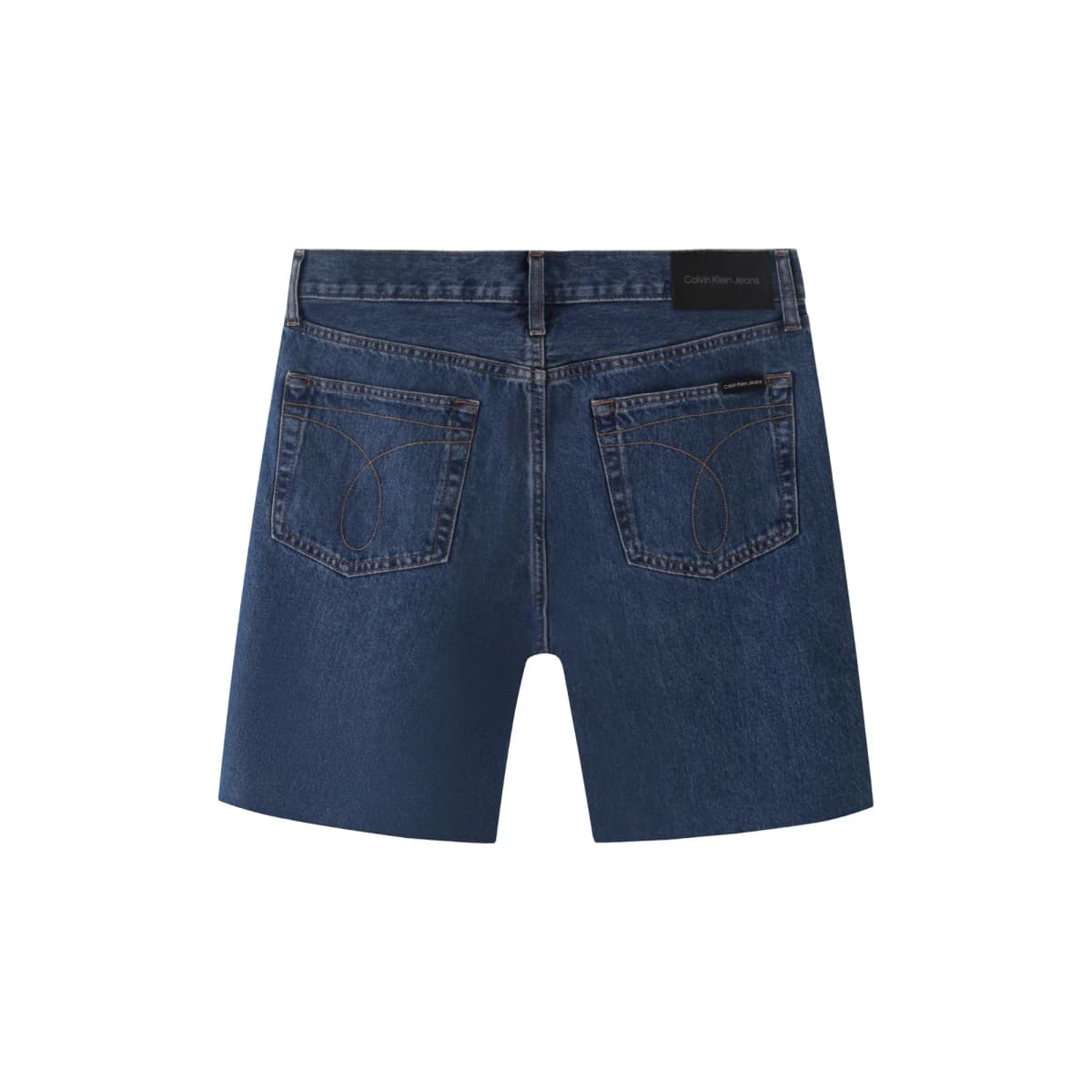 CALVIN KLEIN Kişi Cin Şort Mavi 2