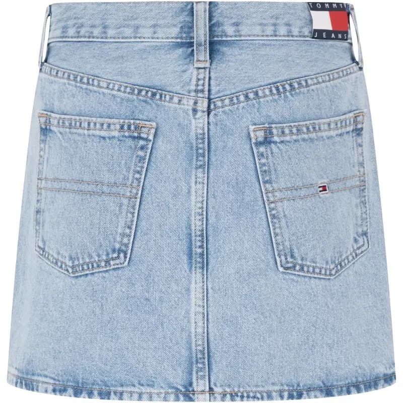 Tommy Hilfiger Qadın Denim Ətək Denim Blue 2