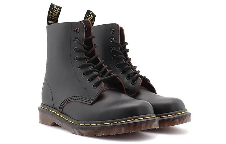 Dr.Martens 1460 Vintage Made In England Çəkməsi Qara 4