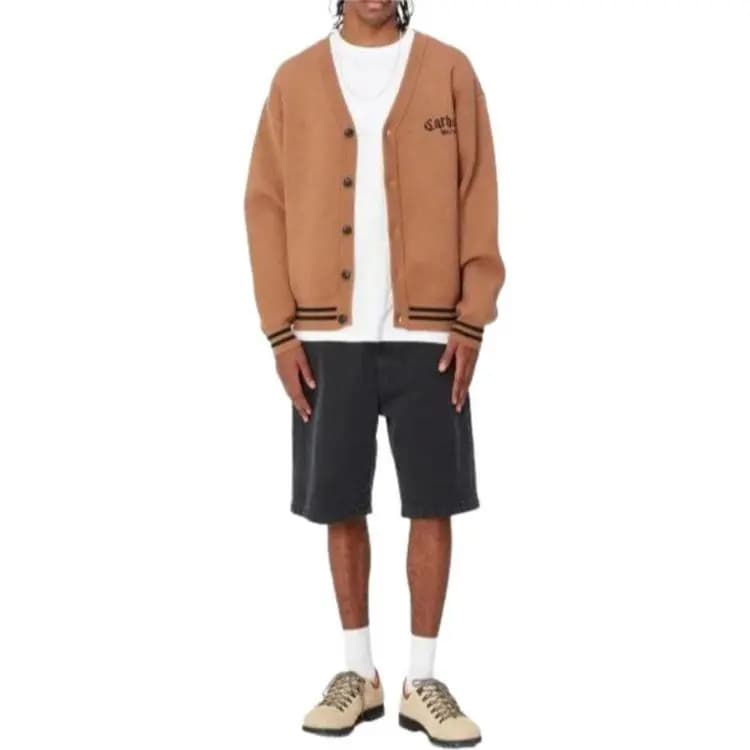 Carhartt WIP Denim Kişi Şortu Qara 3