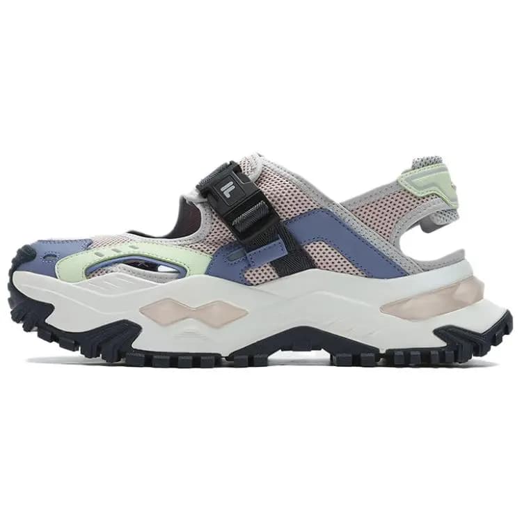 FILA FUSION BIANCO Çimərlik Sandalı Qadın Çəhrayı/Mavi
