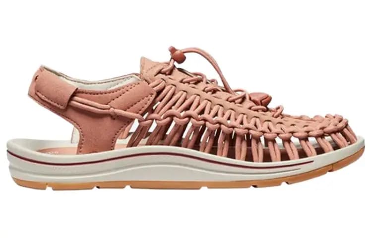 Keen Uneek Trekking Shoes Qadın Çəhrayı/Ağ 2