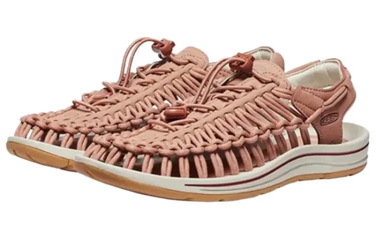 Keen Uneek Trekking Shoes Qadın Çəhrayı/Ağ 3