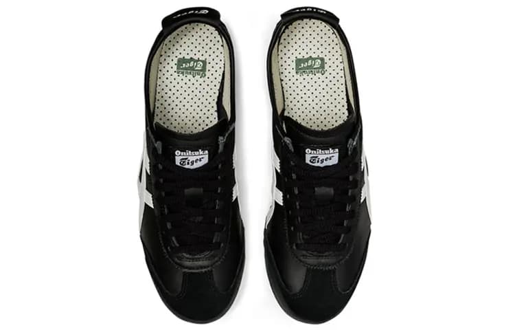 Onitsuka Tiger MEXICO 66 Unisex İdman Ayaqqabısı Ağ/Qara 4