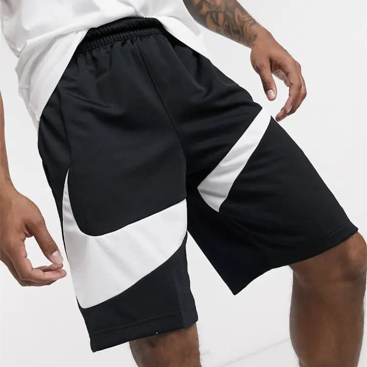 Nike Swoosh Kişi Basketbol Şortu Qara 7