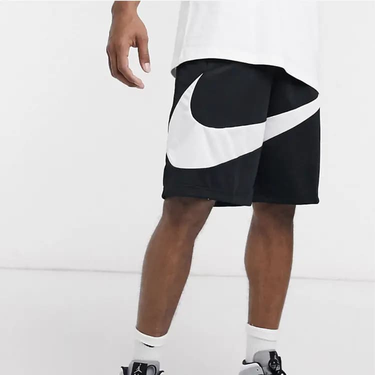 Nike Swoosh Kişi Basketbol Şortu Qara 3