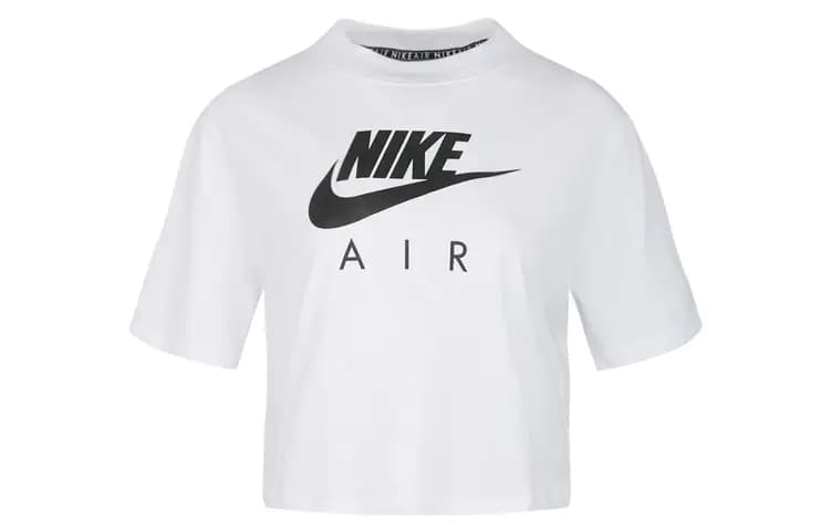 Nike Qadın Qısaqol Köynək Ağ