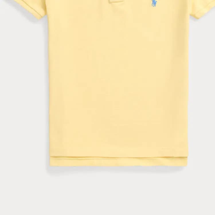 Polo Ralph Lauren SS24 Qadın Polo Köynəyi Yellow 6