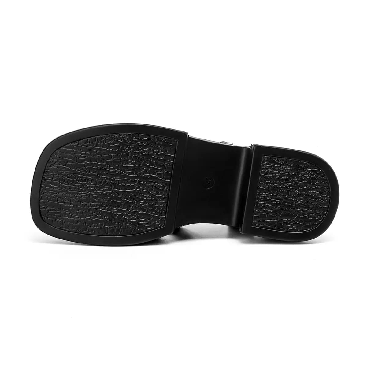 JOSINY Roman Sandals 5.3cm Women's Black/Ecru 5