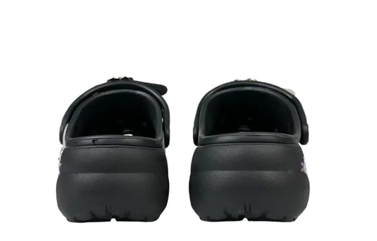 Crocs Classic Clog Qadın Sabo Qara/Bənövşəyi 5
