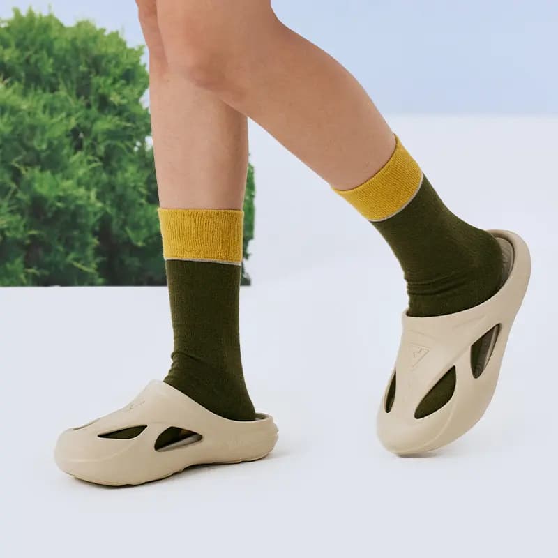 PEAK Flying Fish Tai Chi River Trekking Shoes Slippers Women's Earth Khaki 9