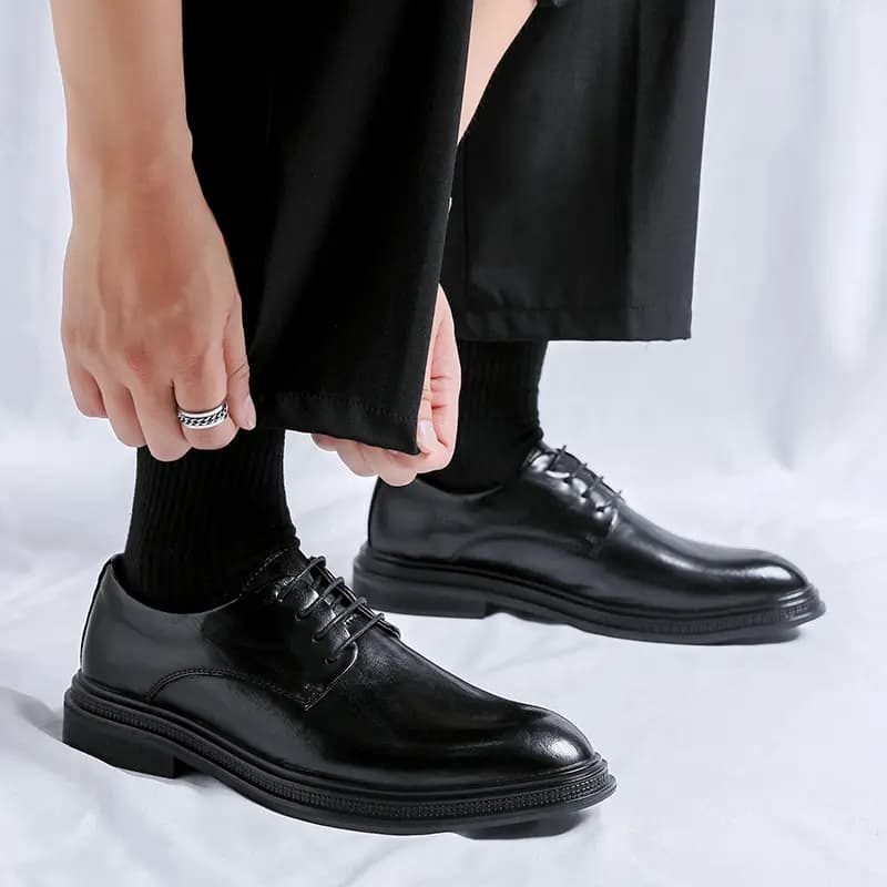 V ZERO FIVE Dress Shoes Men Low-Top 8