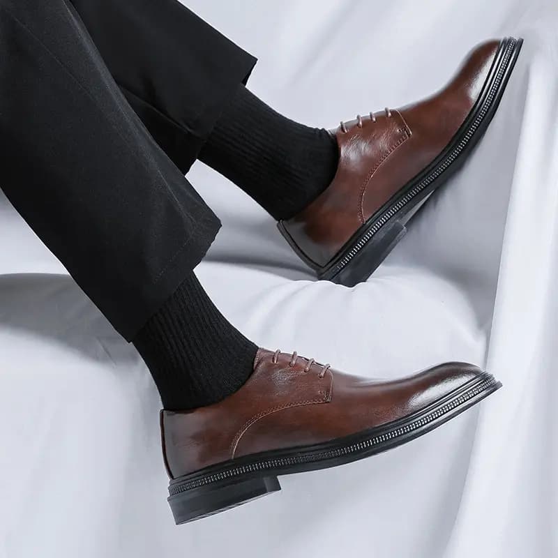 V ZERO FIVE Dress Shoes Men Low-Top 16