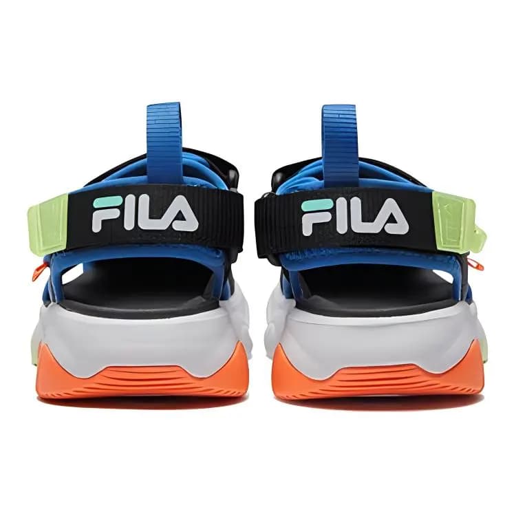 FILA KIDS Slip-Resistant Anti-Kick Children's Sandals Black Blue Kids' 5