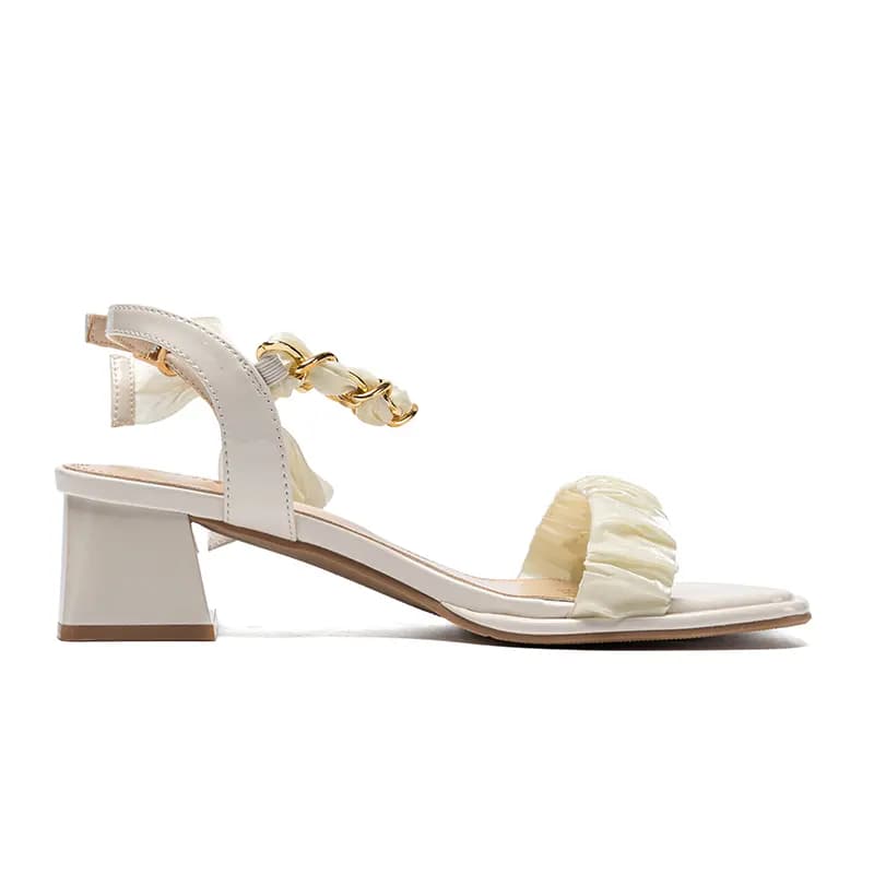 ZHR Strap Sandals Women's Beige 2