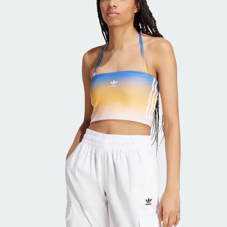 Adidas Originals Qadın Top Mavi 4