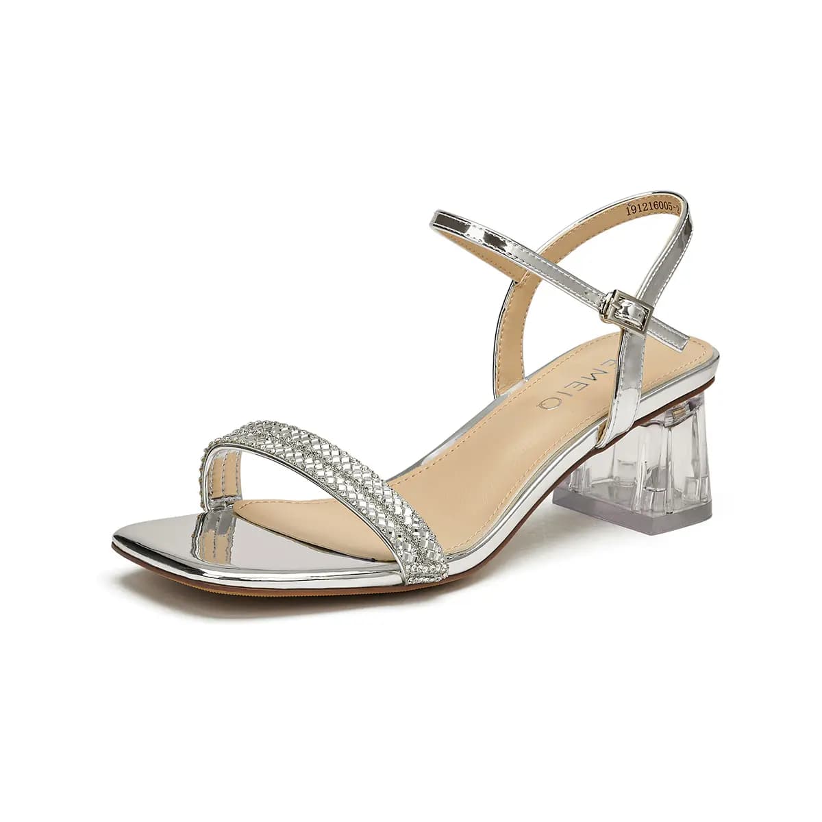 GEMEIQ One Strap Sandals 6cm Women's 2