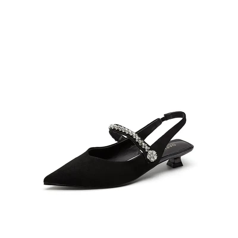 DAPHNE Block Heel Mary Jane Ayaqqabı Qadın 2