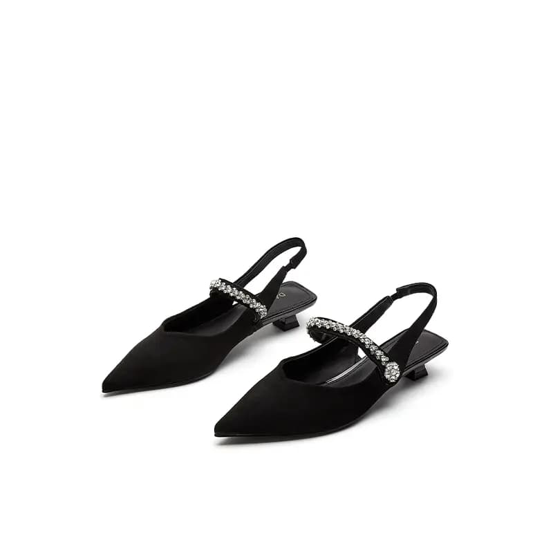 DAPHNE Block Heel Mary Jane Ayaqqabı Qadın 3
