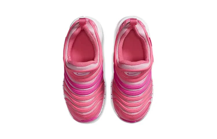Nike Dynamo Free Uşaq İdman Ayaqqabısı Çəhrayı/Ağ 4