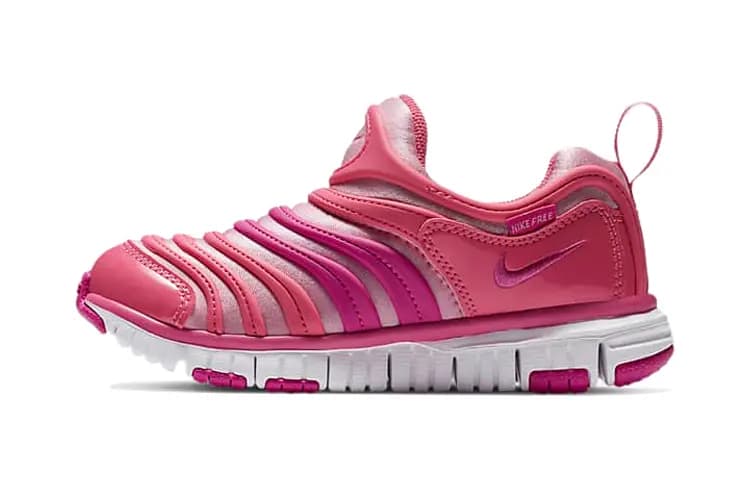 Nike Dynamo Free Uşaq İdman Ayaqqabısı Çəhrayı/Ağ