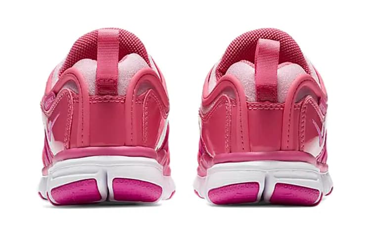 Nike Dynamo Free Uşaq İdman Ayaqqabısı Çəhrayı/Ağ 5