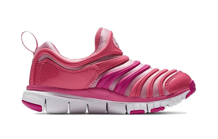 Nike Dynamo Free Uşaq İdman Ayaqqabısı Çəhrayı/Ağ 2