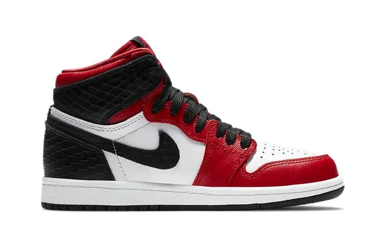 Jordan 1 Retro High Satin Snake Chicago PS 2