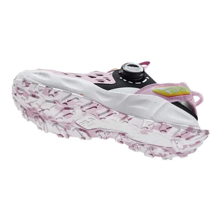 FILA KIDS Anti-Slip And Wear-Resistant Breathable Children's Sandals Pink Purple Teenagers 6