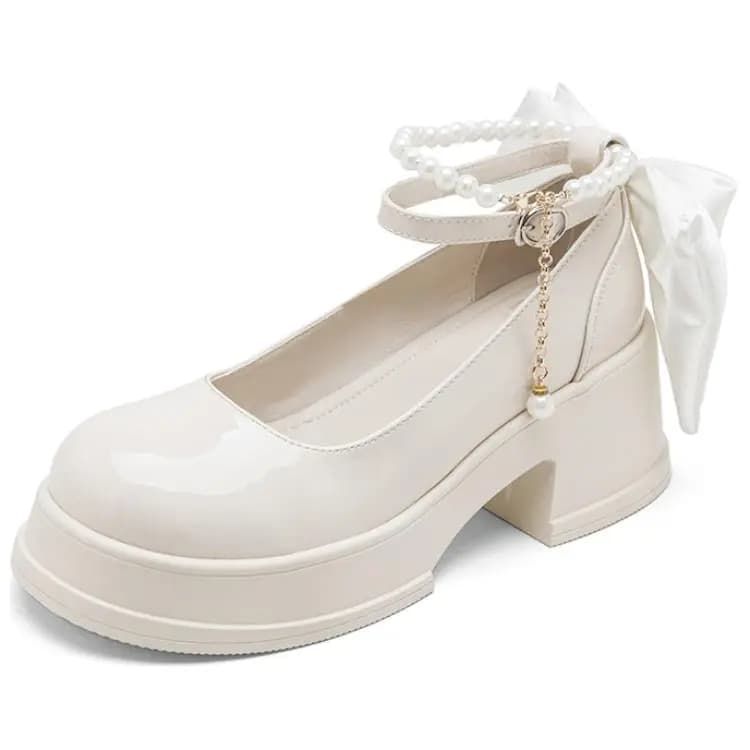 AGSDON Mary Jane Shoes 6.5cm Women's 2